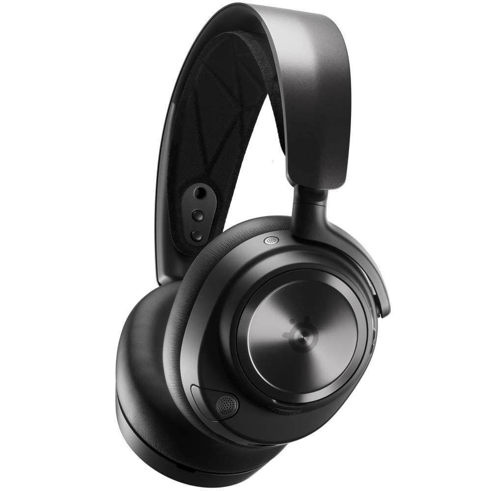 Casti Gaming Wireless STEELSERIES Arctis Nova Pro Wireless, Spatial Audio, multiplatforma, negru