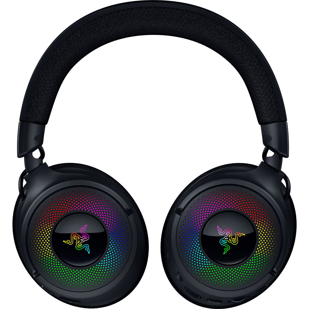 Casti Gaming Wireless RAZER Kraken V4, THX Spatial Audio, multiplatforma, negru