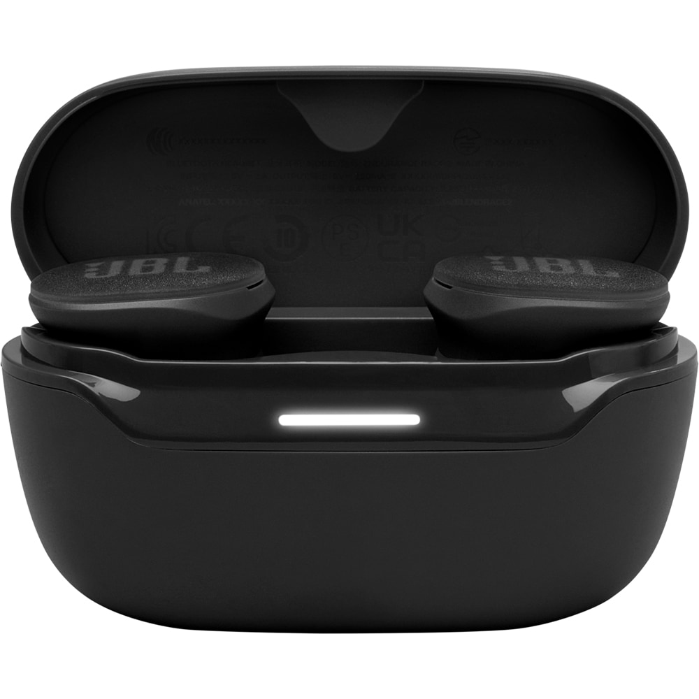 Casti JBL Endurance Race 2, True wireless, Bluetooth, In-ear, Microfon, Noise cancelling, negru