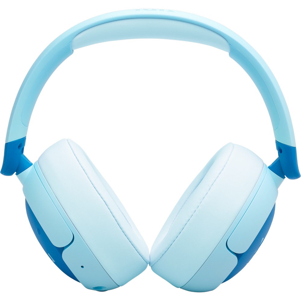 Casti pentru copii JBL JR470NC, Bluetooth, Over-ear, Microfon, Noise Cancelling, albastru