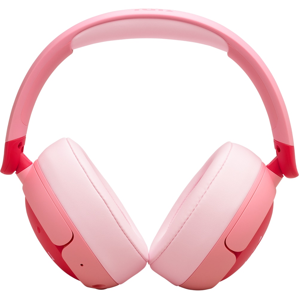 Casti pentru copii JBL JR470NC, Bluetooth, Over-ear, Microfon, Noise Cancelling, roz