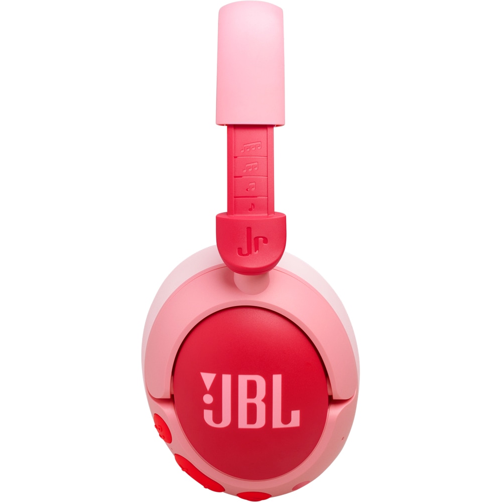 Casti pentru copii JBL JR470NC, Bluetooth, Over-ear, Microfon, Noise Cancelling, roz