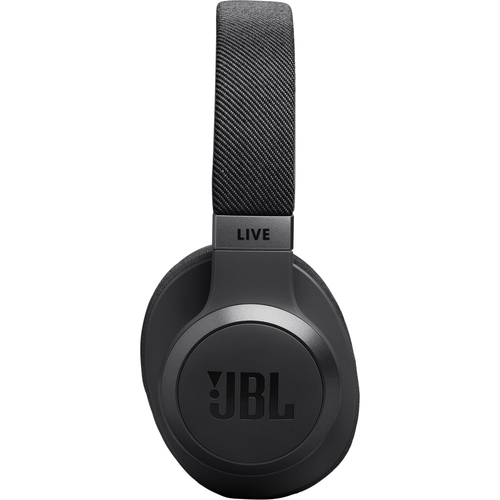 Casti JBL Live 770NC, Bluetooth, Over-ear, Microfon, Noise Cancelling, negru