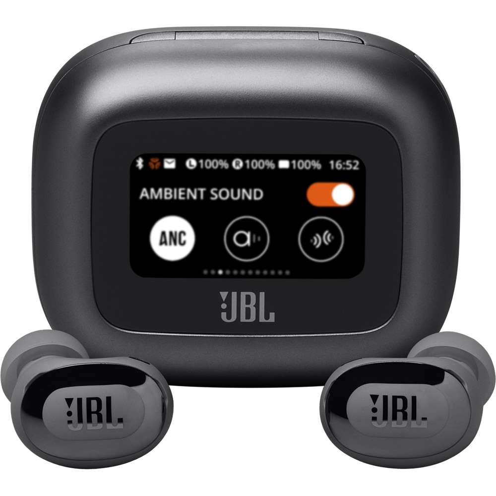 Casti JBL Live Buds 3, True wireless, Bluetooth, In-ear, Microfon, Noise cancelling, negru