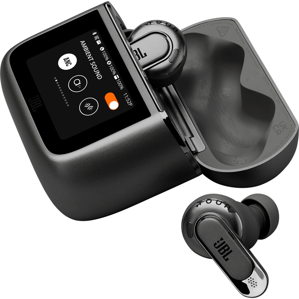 Casti JBL Tour Pro 3, True Wireless, Bluetooth, In-Ear, Microfon, Noise Cancelling, negru