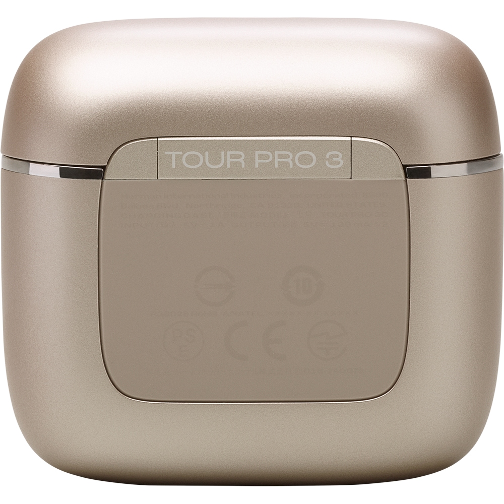 Casti JBL Tour Pro 3, True Wireless, Bluetooth, In-Ear, Microfon, Noise Cancelling, crem