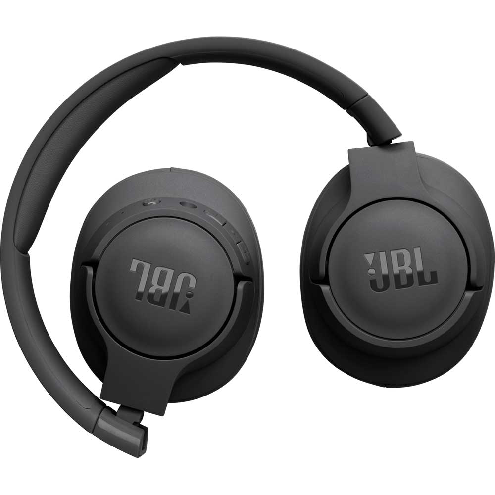 Casti JBL Tune 720BT, Bluetooth, Over-ear, Microfon, negru