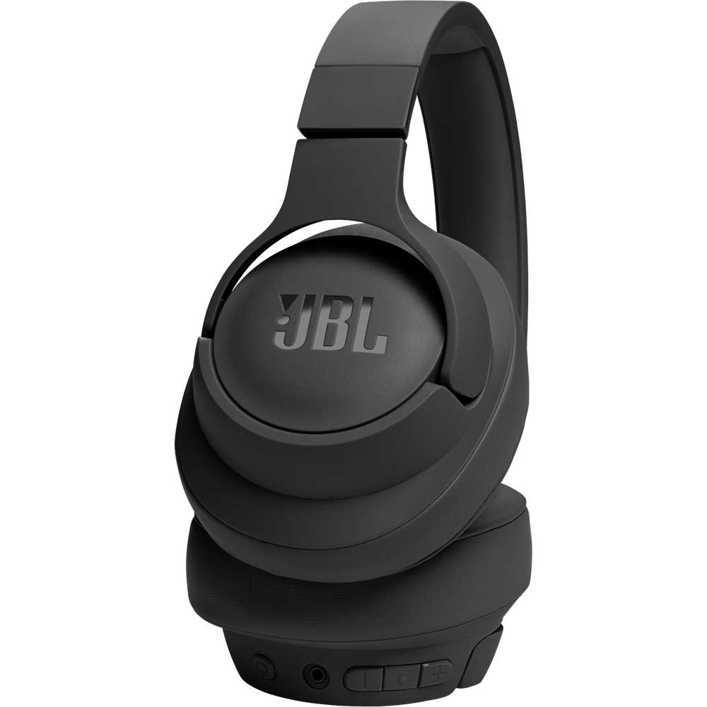 Casti JBL Tune 720BT, Bluetooth, Over-ear, Microfon, negru