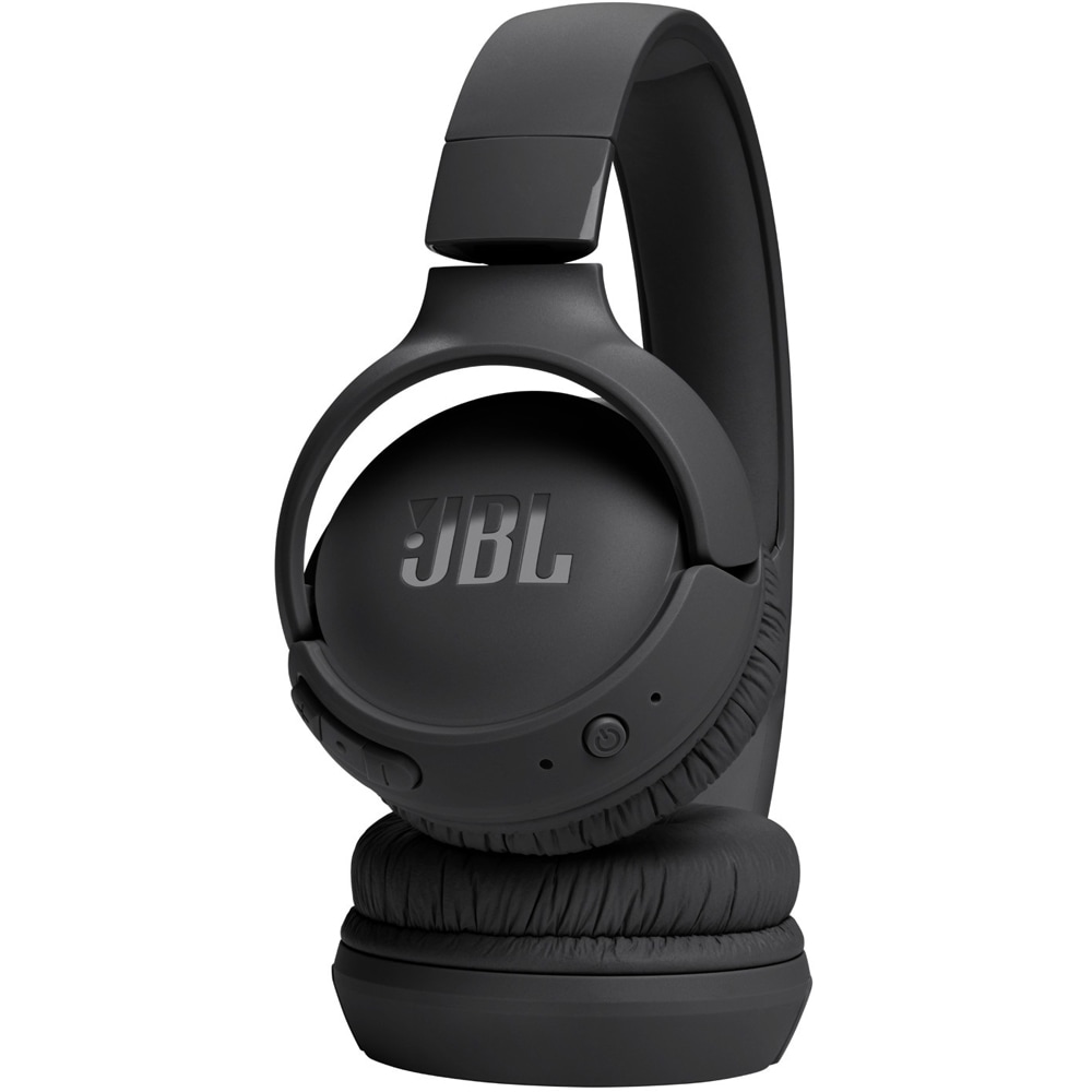 Casti JBL Tune 525BT, Bluetooth, On-ear, Microfon, negru