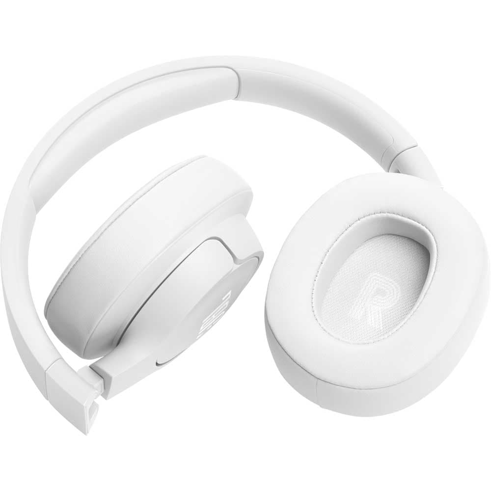Casti JBL Tune 720BT, Bluetooth, Over-ear, Microfon, alb