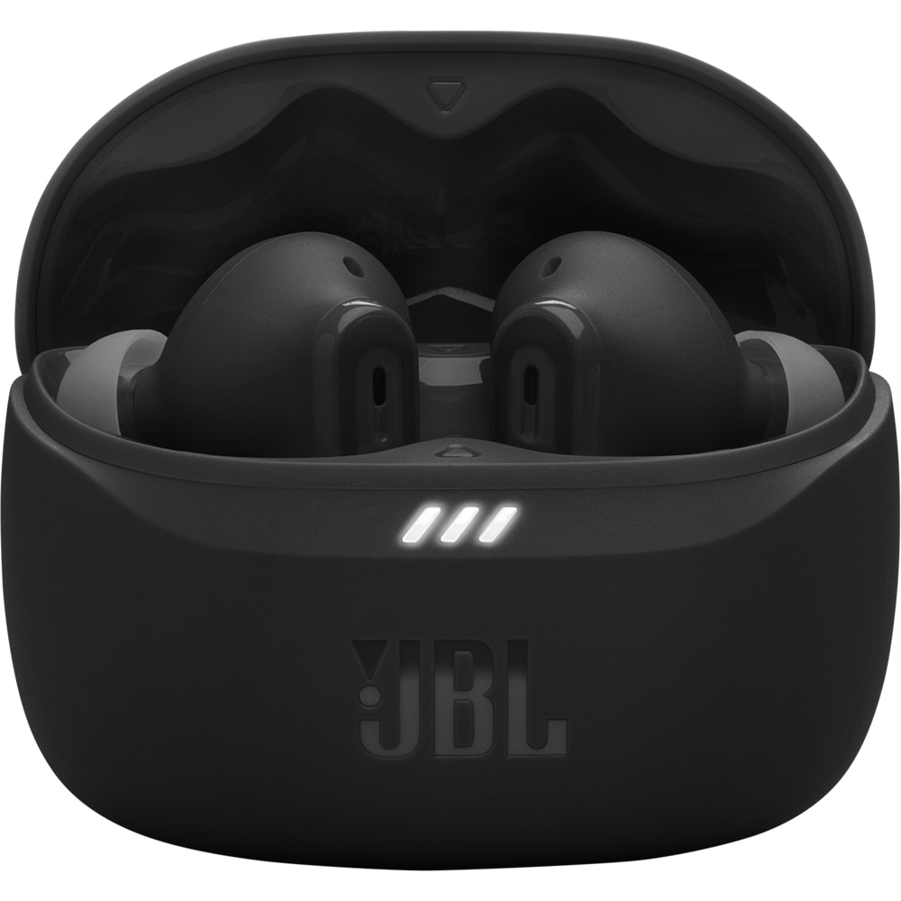Casti JBL Tune Beam 2, True Wireless, Bluetooth, In-Ear, Microfon, Noise Cancelling, negru