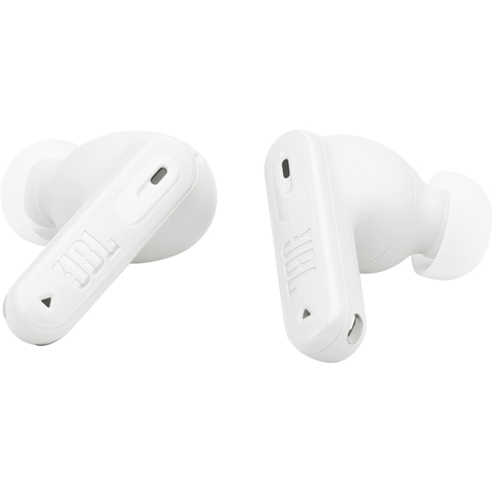 Casti JBL Tune Beam 2, True Wireless, Bluetooth, In-Ear, Microfon, Noise Cancelling, alb