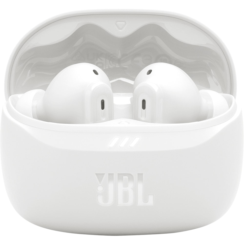 Casti JBL Tune Beam 2, True Wireless, Bluetooth, In-Ear, Microfon, Noise Cancelling, alb
