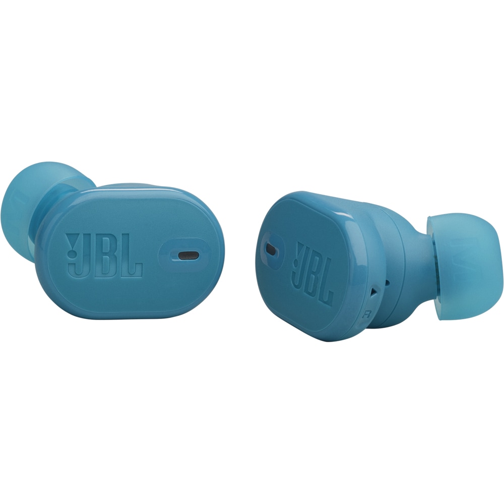 Casti JBL Tune Buds 2, True Wireless, Bluetooth, In-Ear, Microfon, Noise Cancelling, turcoaz