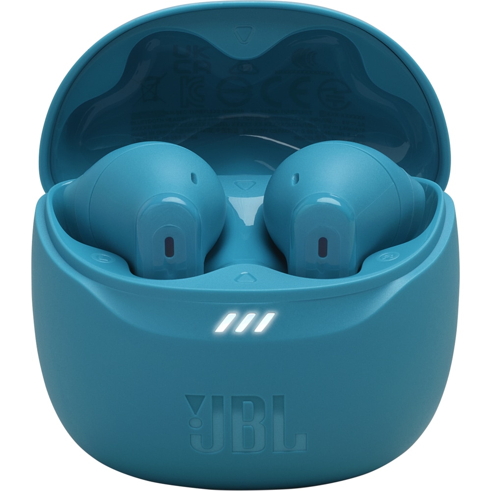 Casti JBL Tune Flex 2, True Wireless, Bluetooth, In-Ear, Microfon, Noise Cancelling, turcoaz