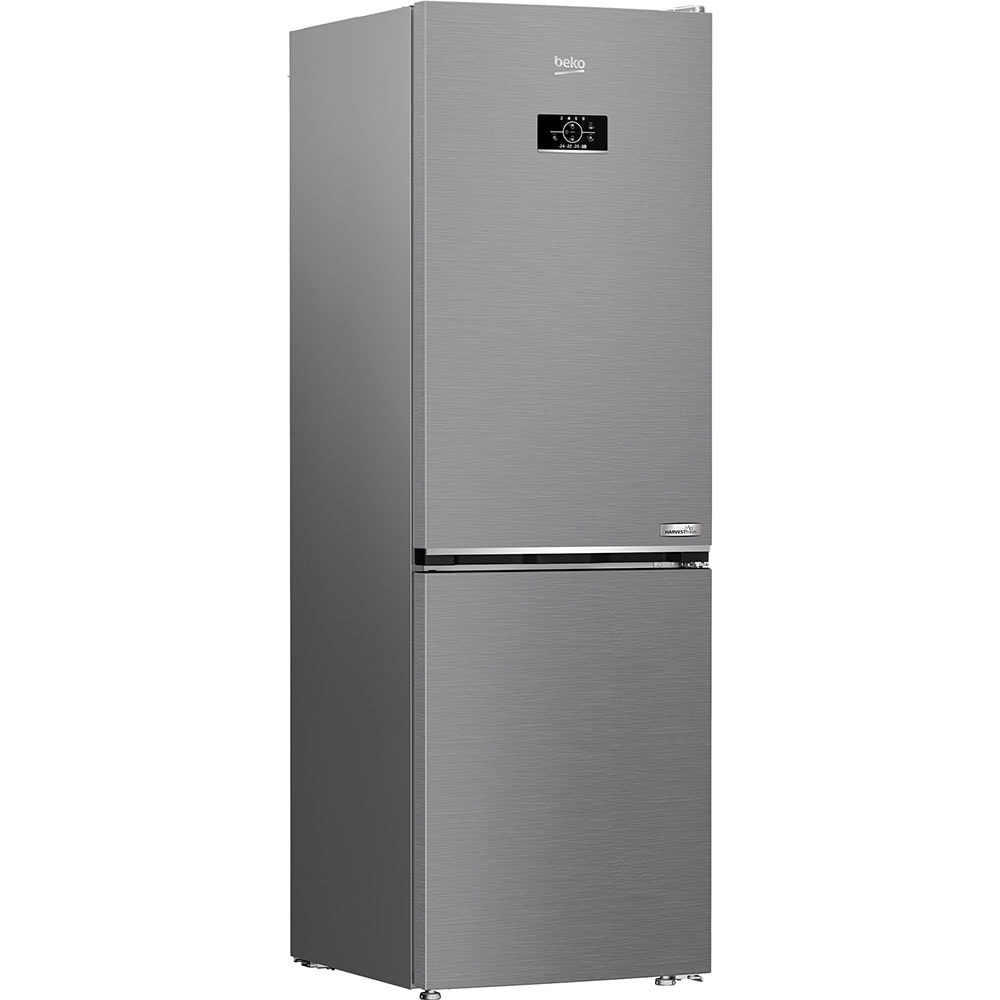 Combina frigorifica BEKO B3RCNA364HXB1, No Frost, 316 l, H 186.5 cm, Clasa E, argintiu