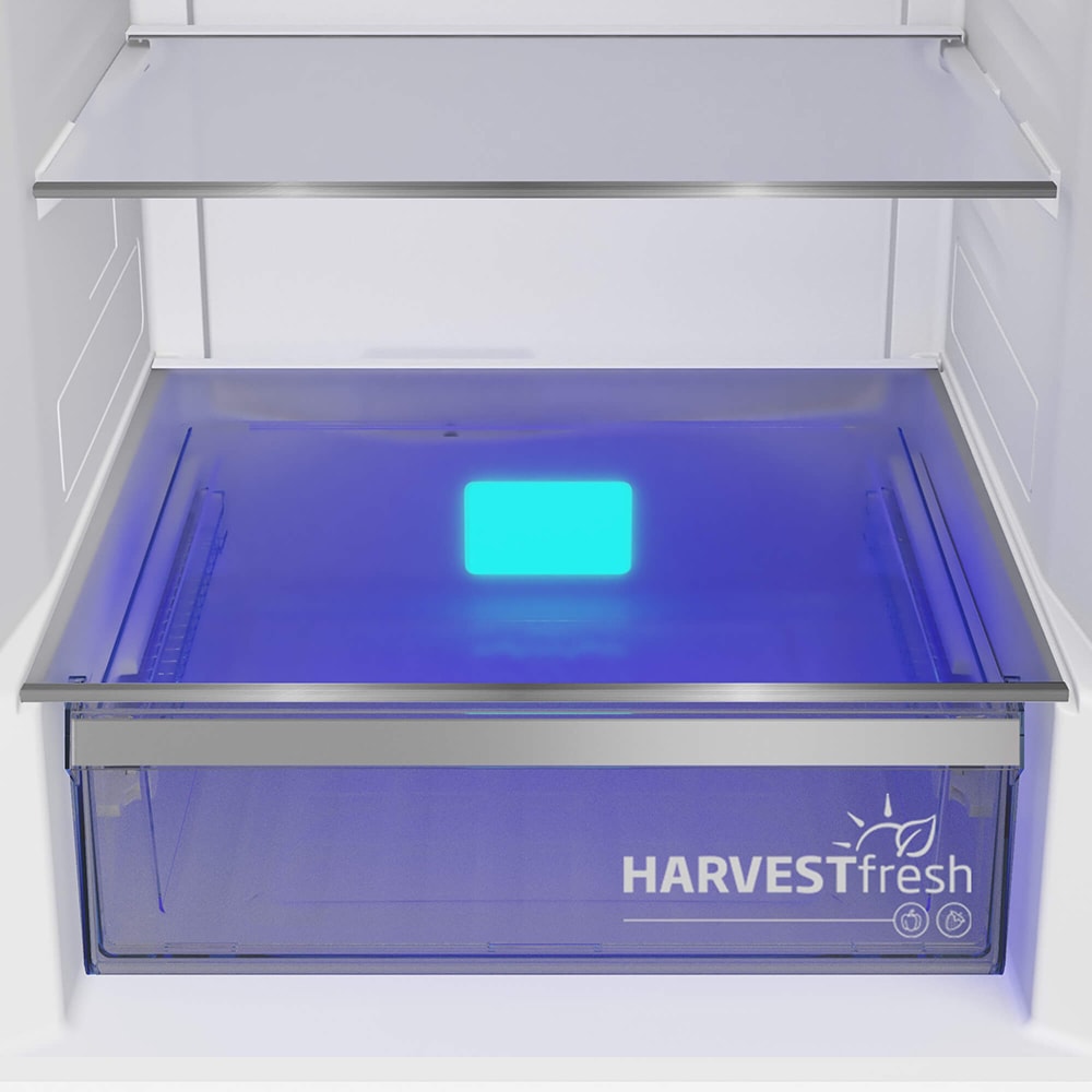 Combina frigorifica BEKO B5RCNA405HDXBR1, No Frost, 355 l, H 203 cm, Clasa D, Dozator apa, dark inox