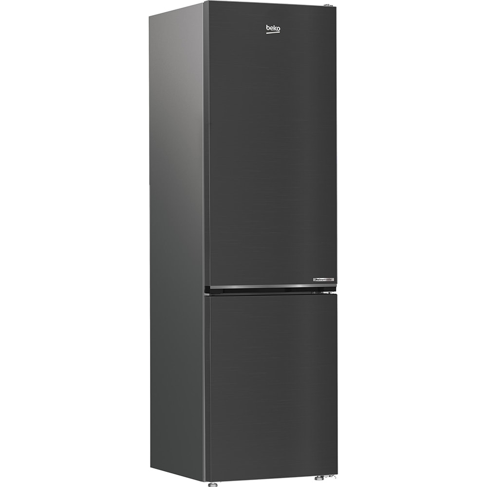 Combina frigorifica BEKO B7RCNA407HXBR1, No Frost, 355 l, H 204 cm, Clasa B, dark inox