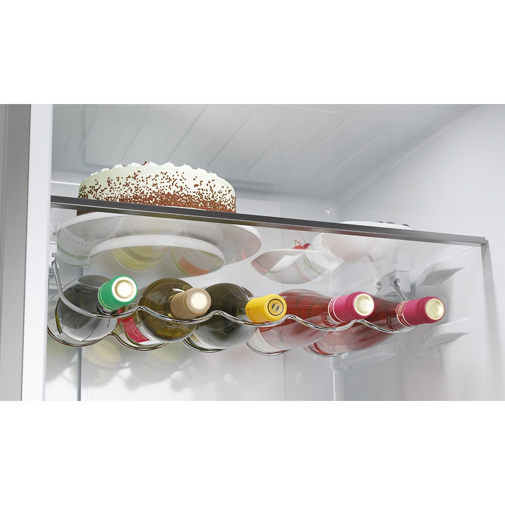 Combina frigorifica HAIER HTW5620CNMP, Total No Frost, 414 l, H 201 cm, Clasa E, Wi-Fi, negru