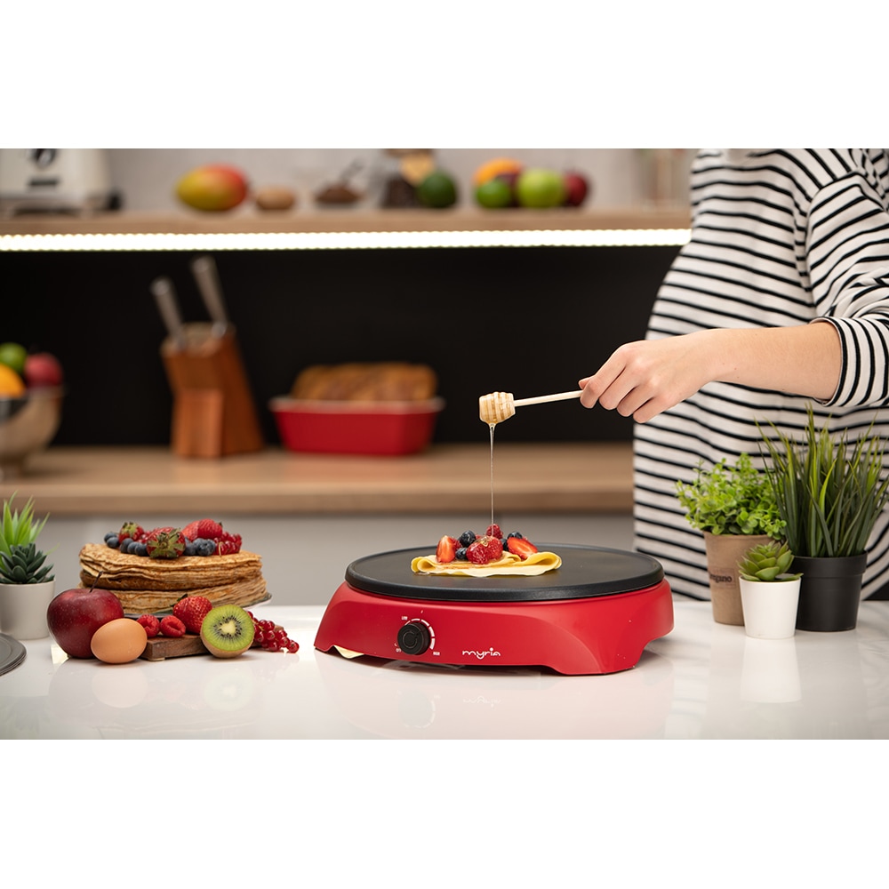 Aparat de clatite MYRIA MY4473RD, 1250W, rosu