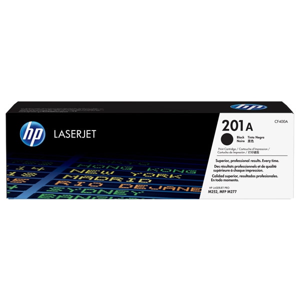 Toner original HP 201A (CF400A), negru