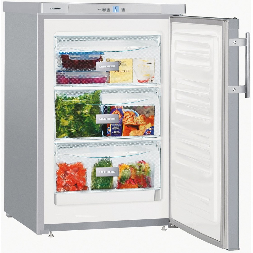 Congelator LIEBHERR Gsl 1223 Comfort, SmartFrost, 98 l, H 85.1 cm, Clasa F, inox