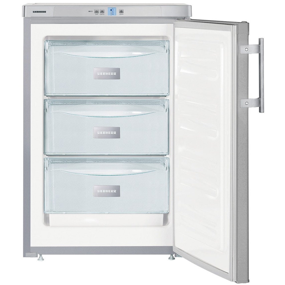 Congelator LIEBHERR Gsl 1223 Comfort, SmartFrost, 98 l, H 85.1 cm, Clasa F, inox