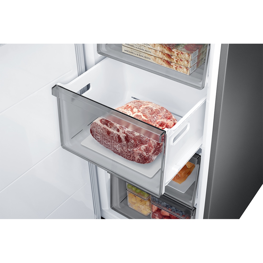 Congelator SAMSUNG RZ32C76CE22/EF, Bespoke, No Frost, 323 l, H 186 cm, Clasa E, All-Around Cooling, negru