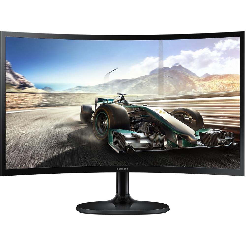 Monitor Gaming curbat LED VA SAMSUNG Essential S3 S36GD LS24D360GAUXEN, 24", Full HD, 100Hz, negru