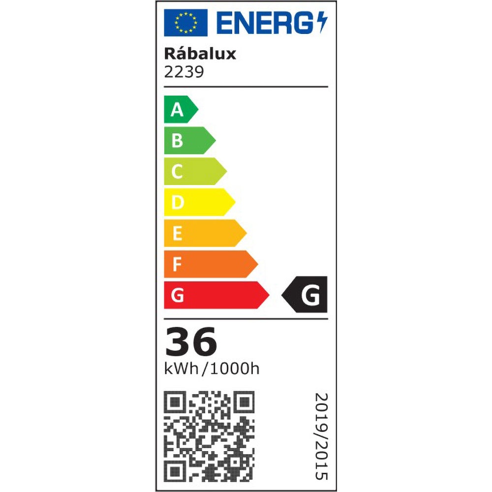 Plafoniera RABALUX Pallas, 36W, E14, IP20, Argintiu