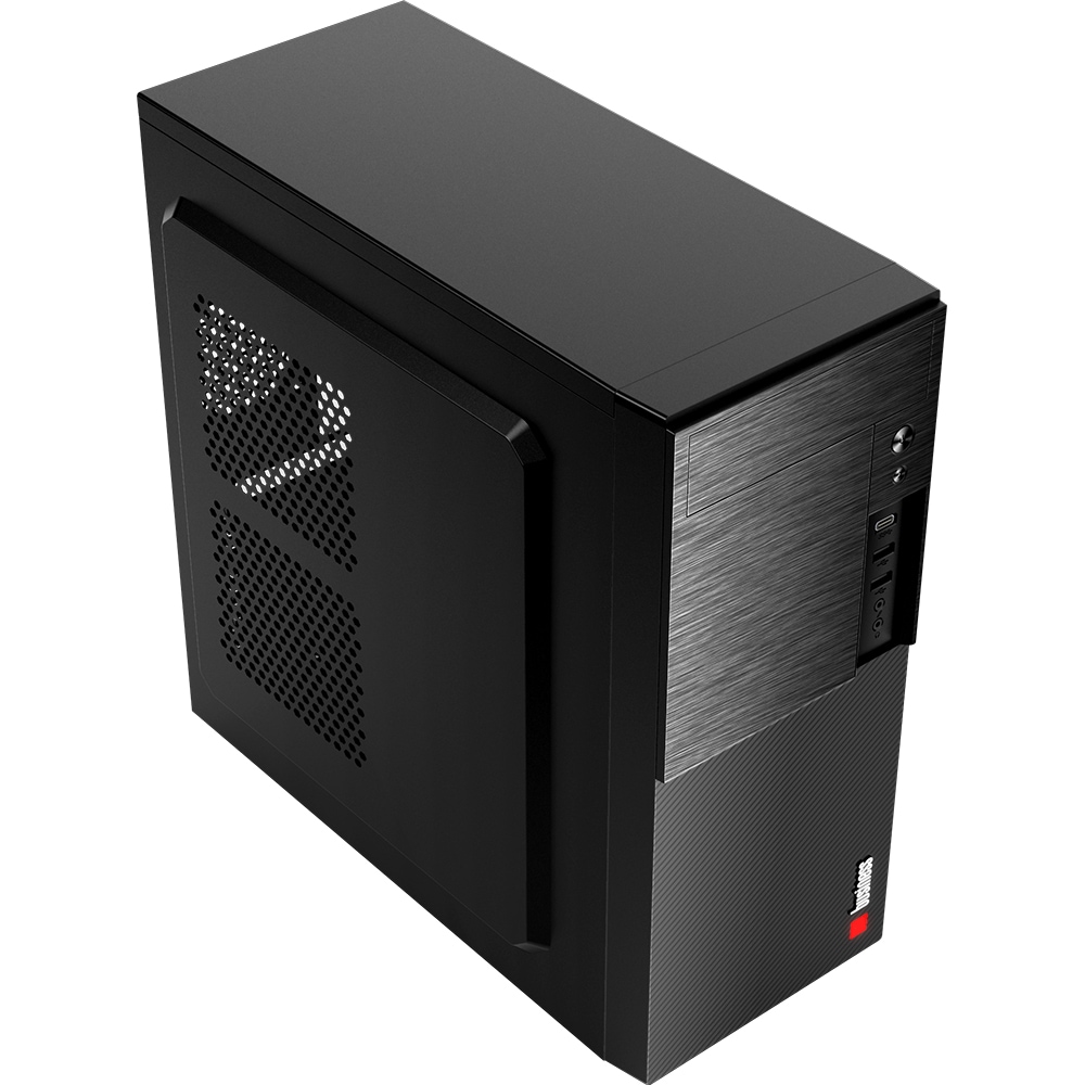 Sistem Desktop PC MYRIA Style V86 Powered by Asus, AMD Ryzen 7-5700G pana la 4.6GHz, 8GB, SSD 512GB, AMD Radeon Graphics, Ubuntu