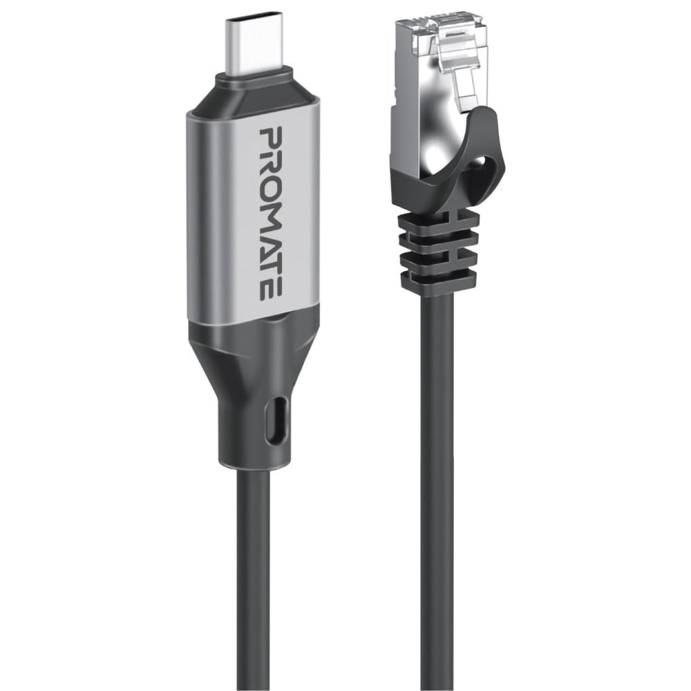 Cablu USB-C - RJ45 PROMATE CLink-RJ45, 5m, negru