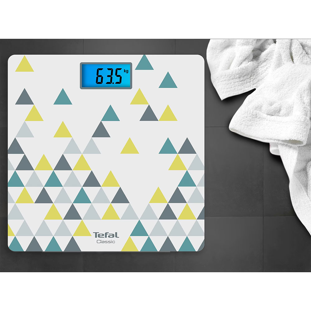 Cantar corporal TEFAL Classic PP1536V0, 160kg, alb