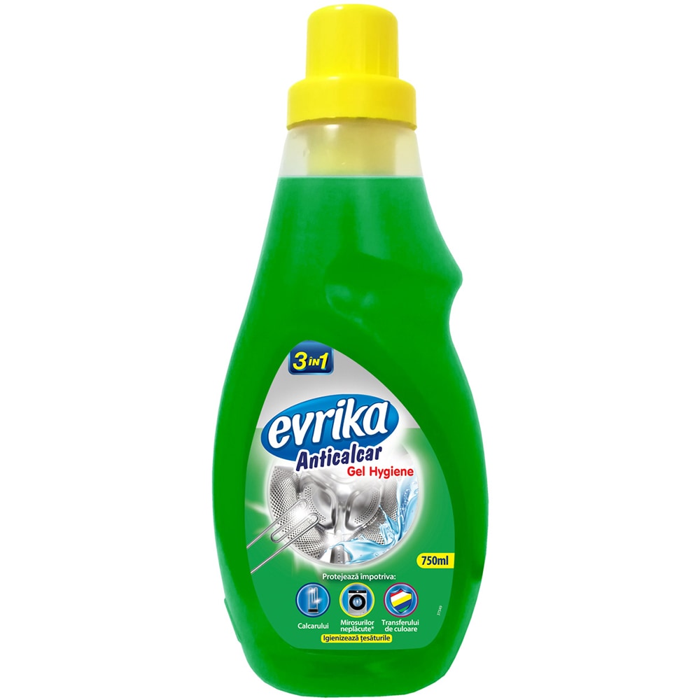 Gel anticalcar EVRIKA Hygiene, 750 ml