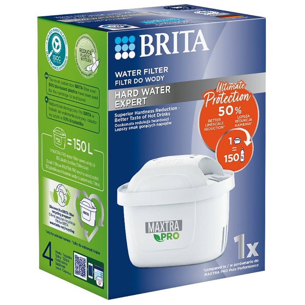 Filtru de apa BRITA Maxtra Pro Hard Water Expert BR1051765, alb