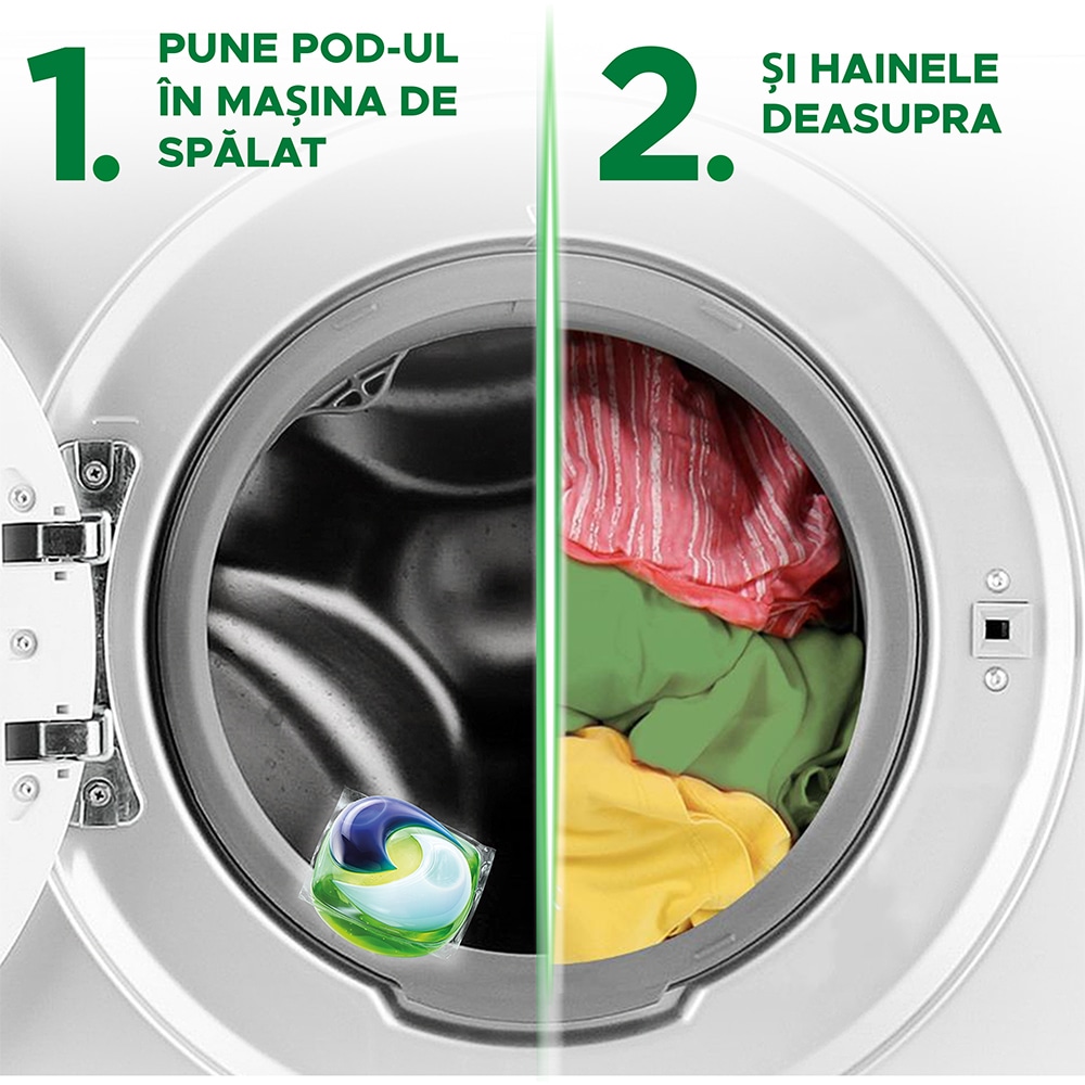 Detergent capsule ARIEL All in One PODS Touch of Lenor Color, 37 spalari