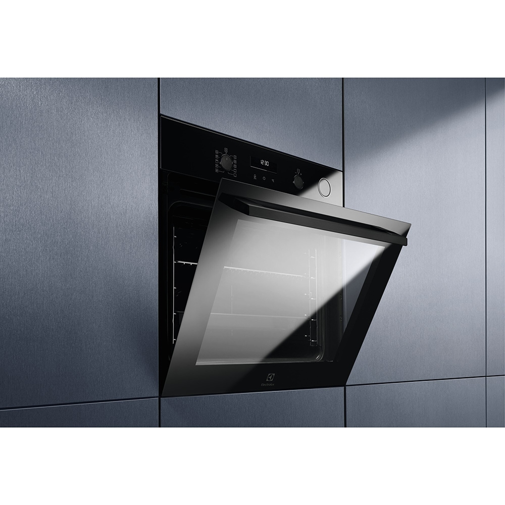 Cuptor incorporabil ELECTROLUX SteamCrisp EOC6H71Z, Electric, Gatire cu abur, 72 l, Clasa A+, negru