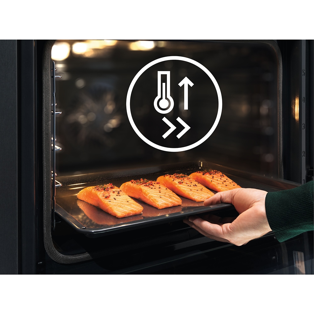 Cuptor incorporabil ELECTROLUX EOE7P31X, Electric, Autocuratare pirolitica, 72l, Clasa A+, negru