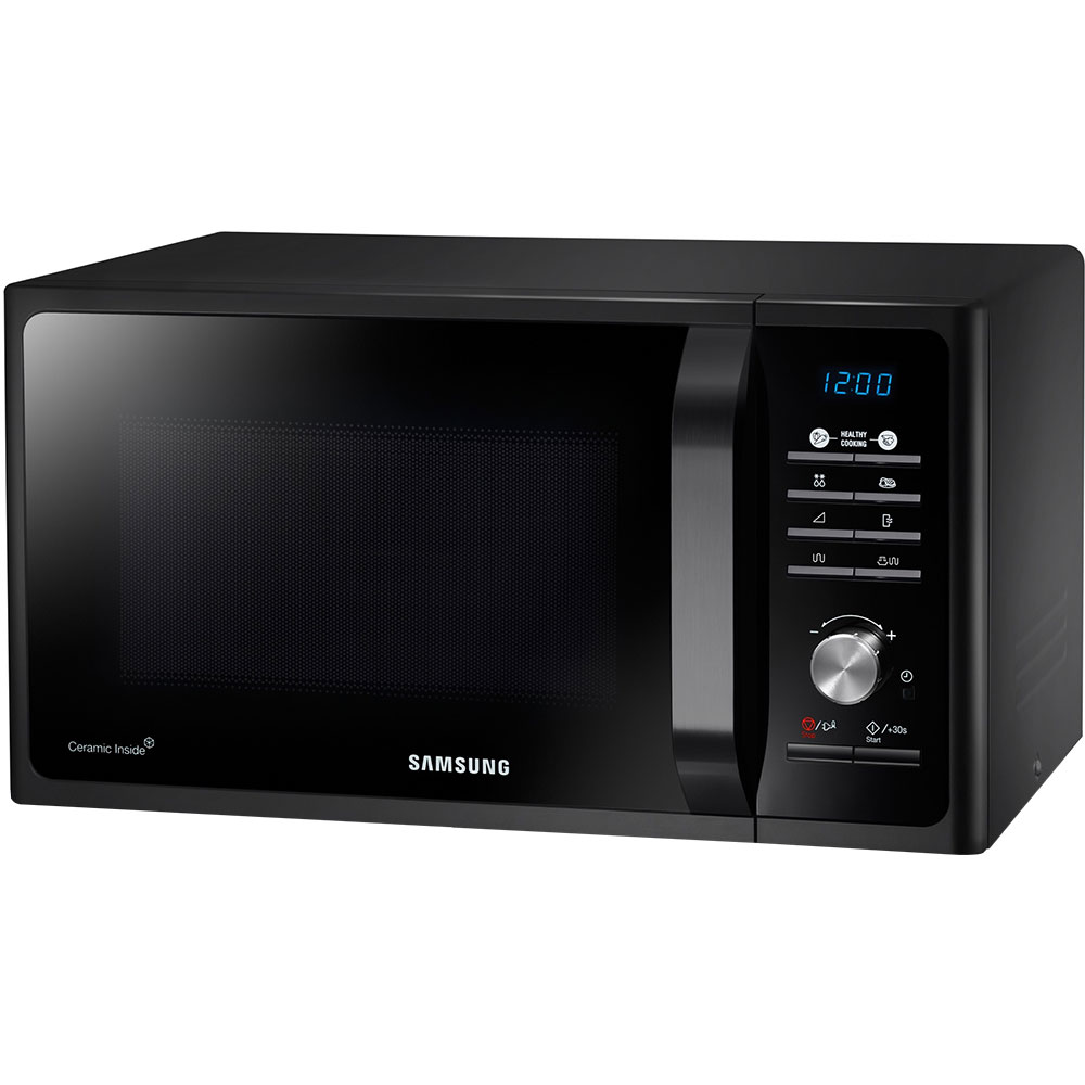 Cuptor microunde cu grill SAMSUNG MG23F301TAK, 23l, 800W, negru
