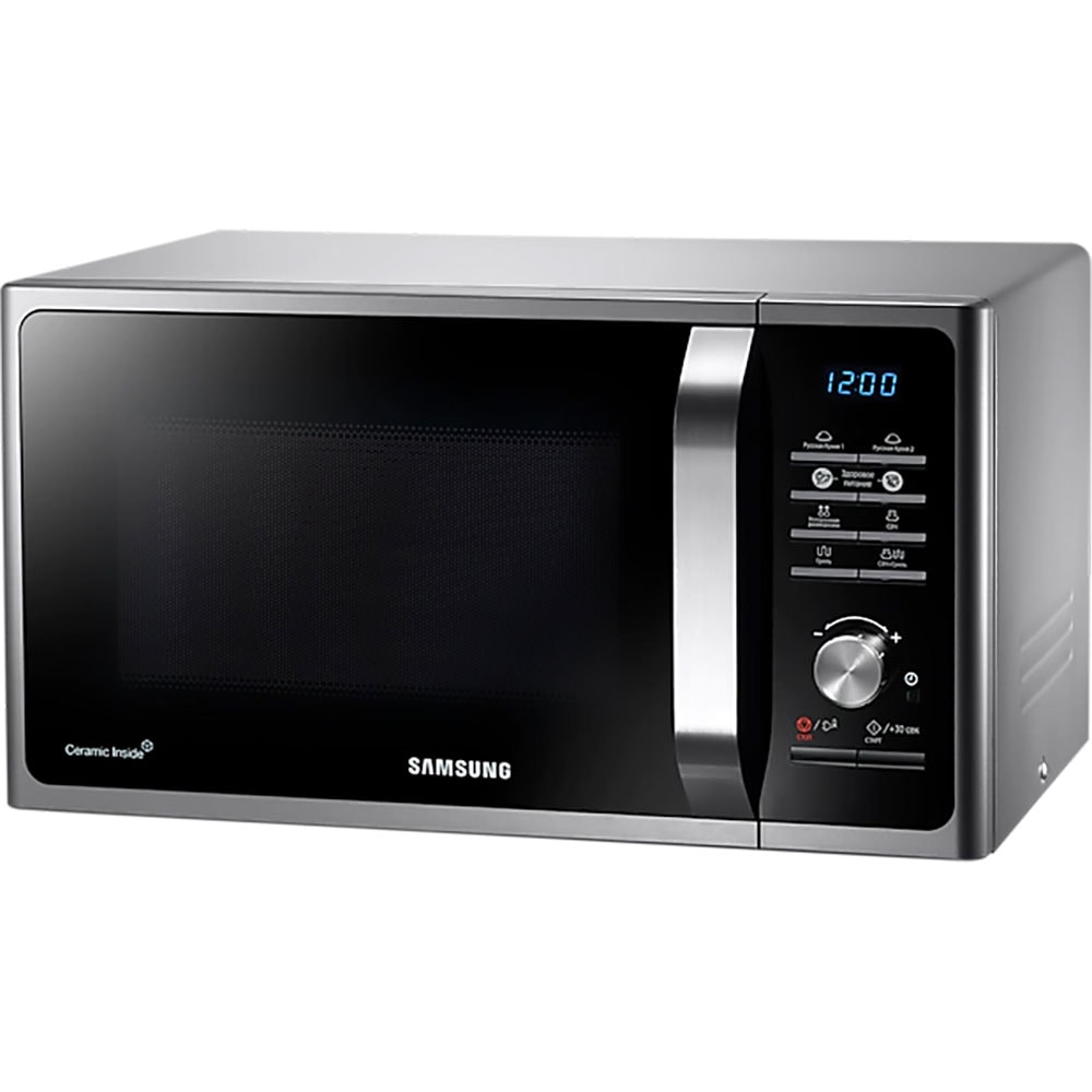 Cuptor microunde SAMSUNG MS23F301TAS, 23l, 800W, argintiu