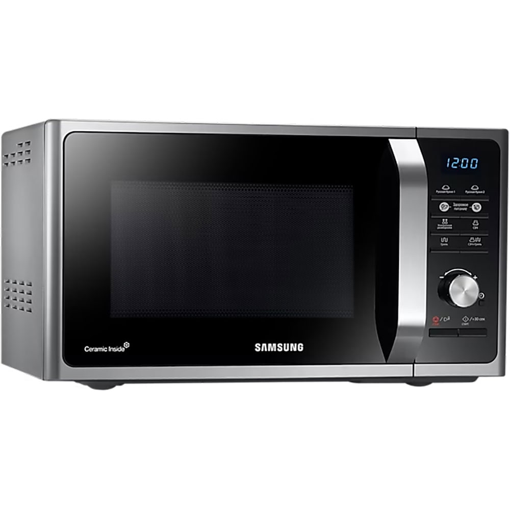 Cuptor microunde SAMSUNG MS23F301TAS, 23l, 800W, argintiu