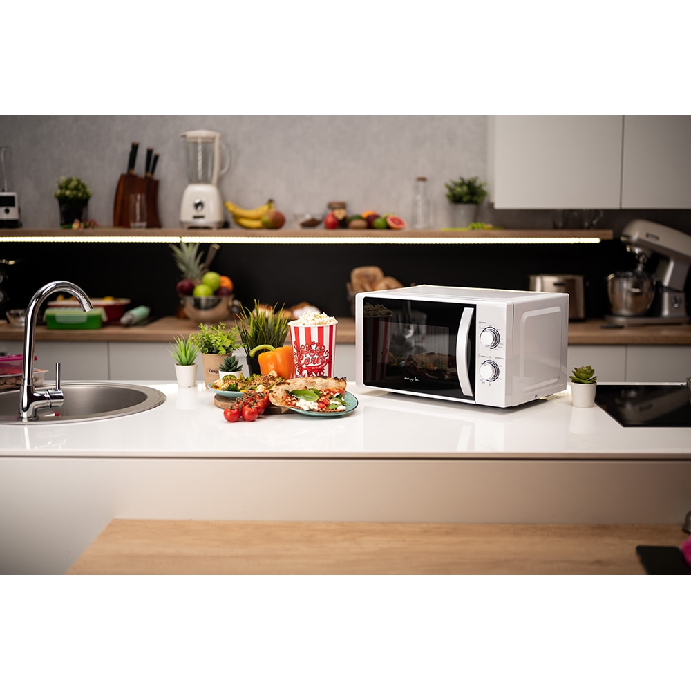 Cuptor microunde cu grill MYRIA MY4054WHG, 20l, 700W, alb