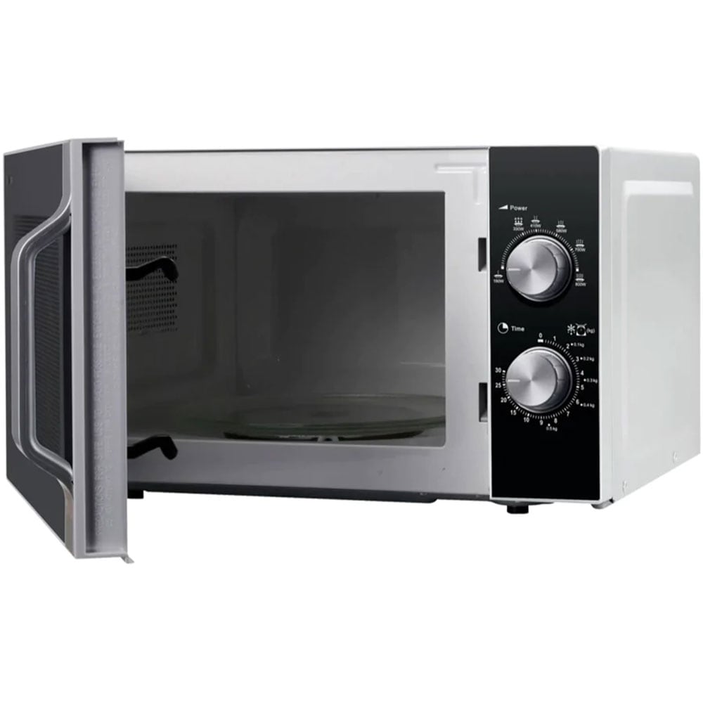 Cuptor microunde SHARP R204SA, 20l, 800W, argintiu-negru