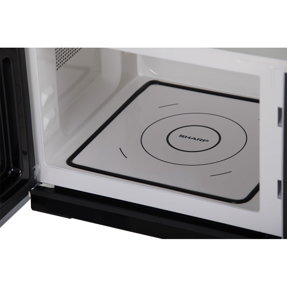 Cuptor microunde SHARP R360S, 23l, 900W, argintiu-negru 