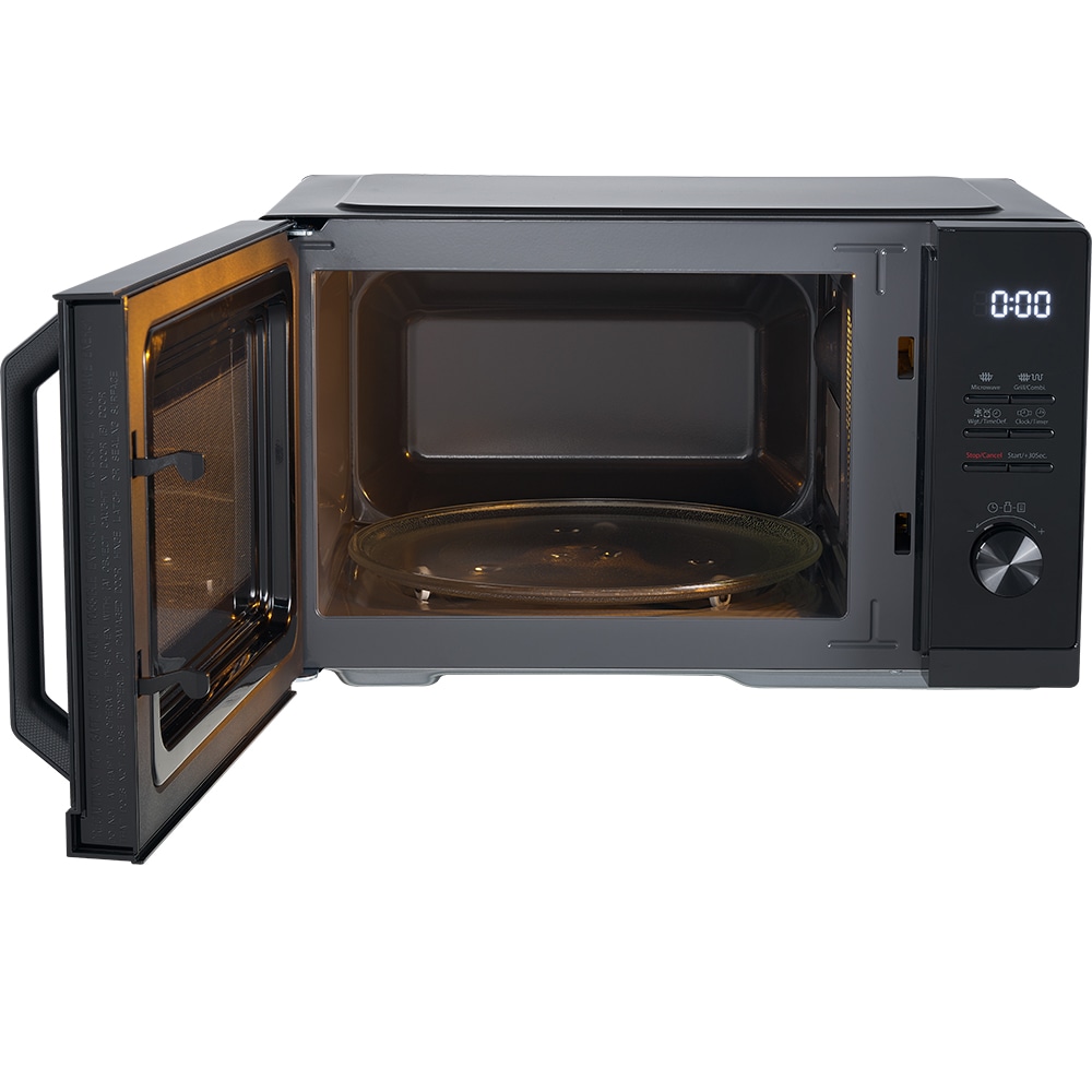 Cuptor microunde cu grill SHARP RCG201TB, 20l, 800W, negru