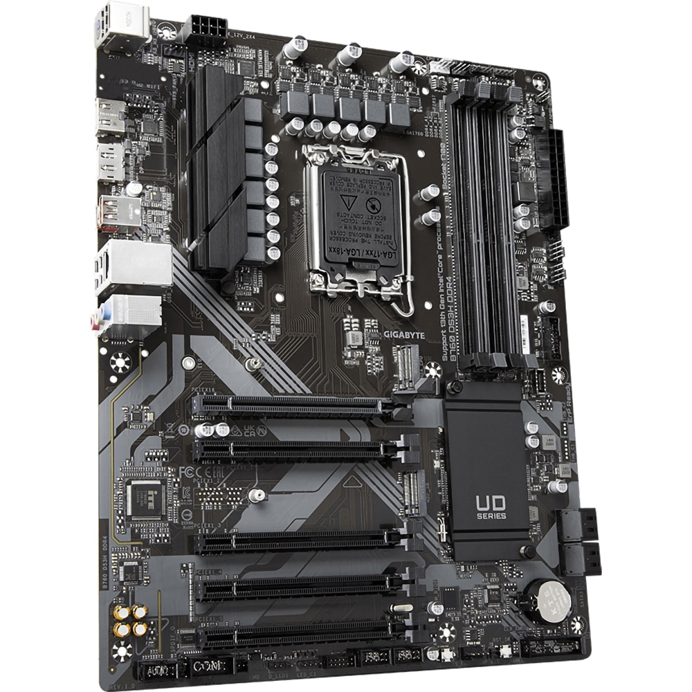 Placa de baza GIGABYTE B760 DS3H DDR4, Socket 1700, ATX