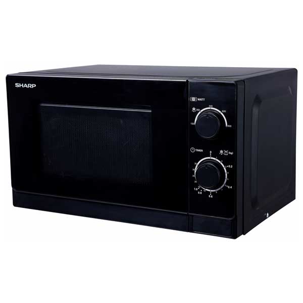 Cuptor microunde SHARP R200BKW, 20l, 800W, negru
