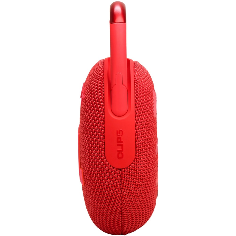 Boxa portabila JBL Clip 5, Bluetooth, IP67, Auracast, rosu
