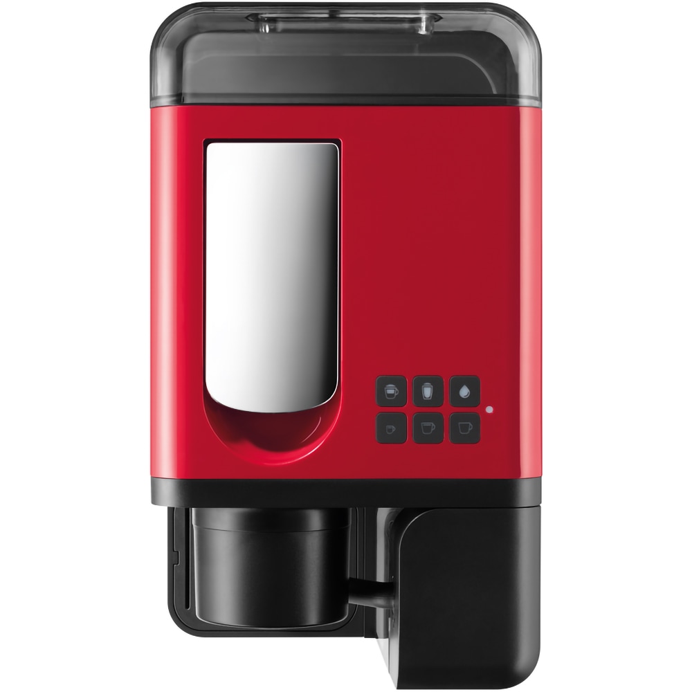 Espressor capsule TCHIBO Cafissimo Milk CAFMILKRD, 1.2l, 1350W, 15 bar, rosu-negru