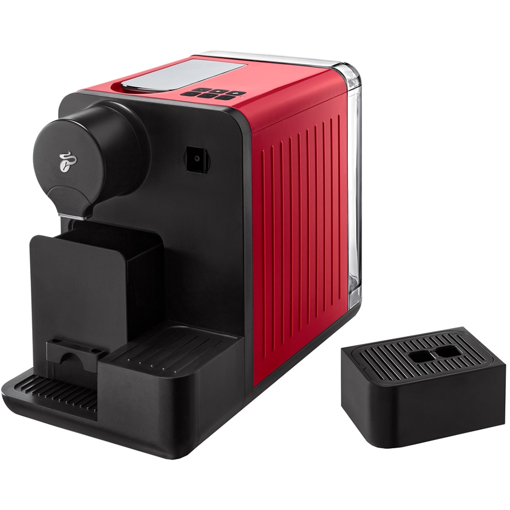 Espressor capsule TCHIBO Cafissimo Milk CAFMILKRD, 1.2l, 1350W, 15 bar, rosu-negru